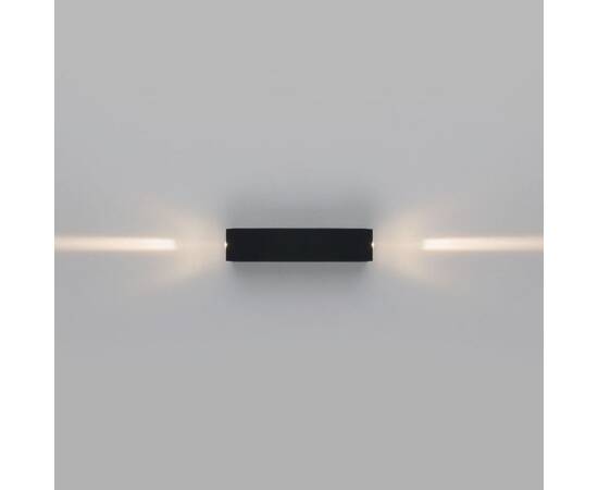 Уличный настенный светодиодный светильник Elektrostandard Blaze 35136/W черный a057050, изображение 4