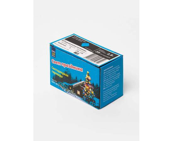 Светодиодная гирлянда Uniel 220V синий LD-S0280-020/DTA BLUE IP20 DIAMONDS 07922, изображение 3