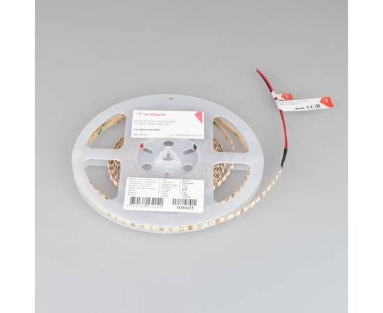 Светодиодная лента Arlight 12W/m 120LED/m 2835SMD дневной белый 5M 036451, изображение 2