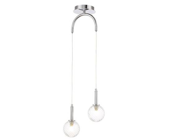 Подвесной светильник Crystal Lux Luxury SP2 Chrome, изображение 3