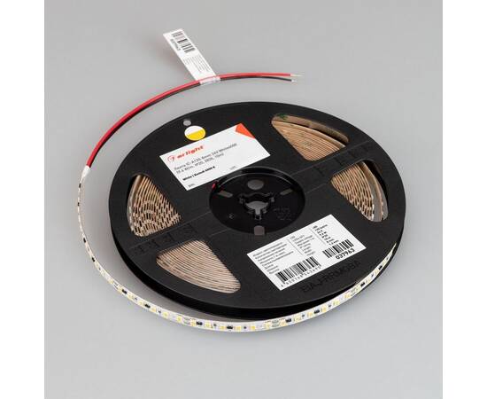 Светодиодная лента Arlight 9,6W/m 120LED/m 2835SMD холодный белый 10M IC-A120-8mm 24V White6000 0379, изображение 4