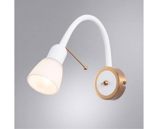Бра Arte Lamp Lettura A7009AP-1WH, изображение 2