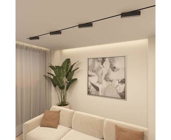 Трековый светодиодный светильник Denkirs Edder DK6444-BK, изображение 4