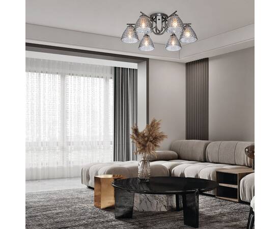 Потолочная люстра Escada Adonis 659/6PL Black, изображение 2