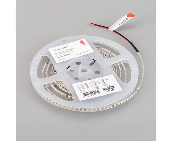 Светодиодная лента Arlight 9,6W/m 160LED/m 2835SMD дневной белый 5M RT-A160-5mm 24V Day5000 037801, изображение 2
