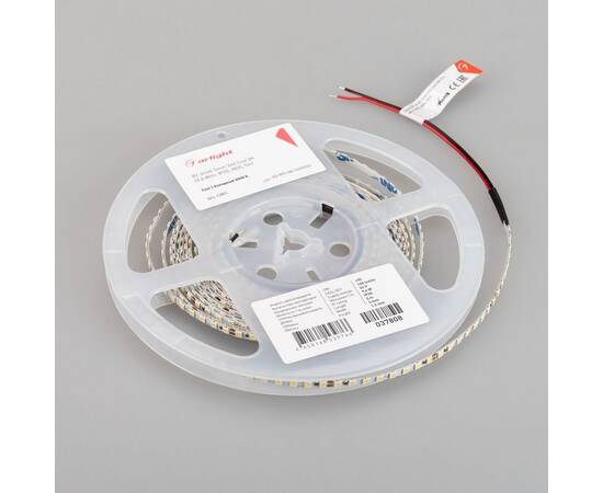 Светодиодная лента Arlight 9,6W/m 160LED/m 2835SMD холодный белый 5M RT-A160-5mm 24V Cool 8K 037808, изображение 4