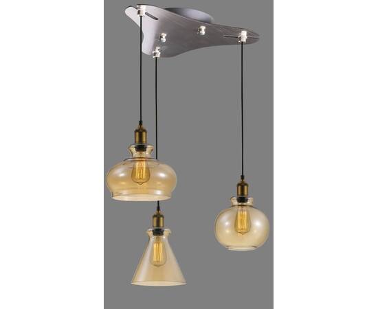 Основание для люстры Crystal Lux D260-3 Nickel, изображение 3
