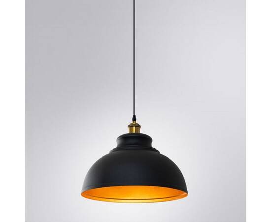 Подвесной светильник Arte Lamp Cappello A7039SP-1BK, изображение 4