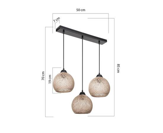 Подвесная люстра Toplight Lizbeth TL1612L-03BG, изображение 4