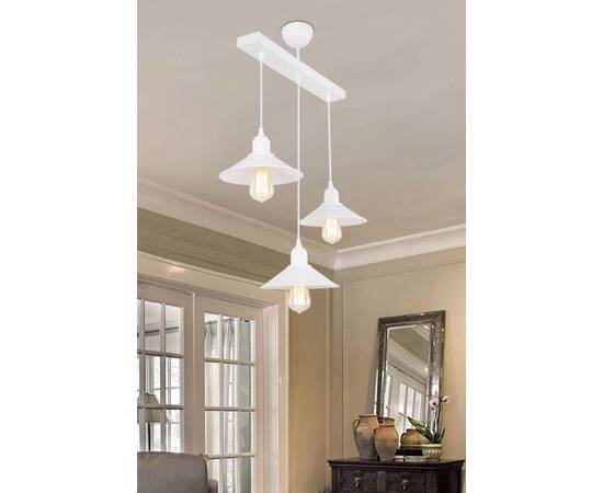 Подвесная люстра Toplight Delilah TL1606H-03WH, изображение 3