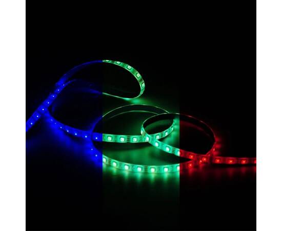 Светодиодная лента Gauss 12W/m 60LED/m 5050SMD разноцветный 5M BT072, изображение 10