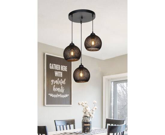 Подвесная люстра Toplight Lizbeth TL1612R-03BK, изображение 3