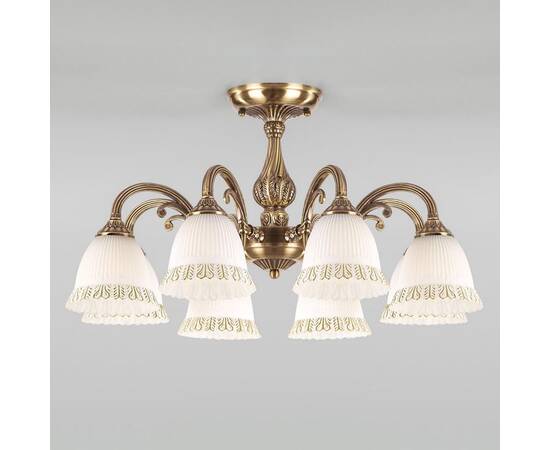 Потолочная люстра Eurosvet Campina 60107/8 античная бронза