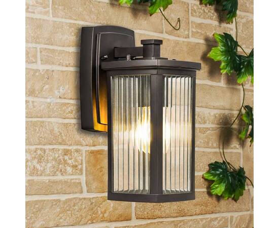 Уличный настенный светильник Elektrostandard Lame D кофе GL 1006D a047202, изображение 2