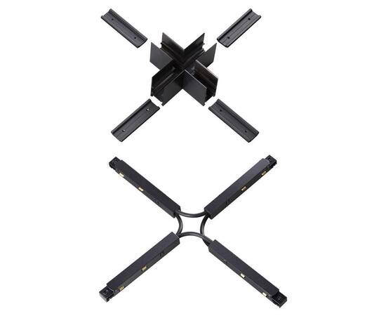 Коннектор X-образный для низковольтного шинопровода Novotech Shino Flum 135128, изображение 4