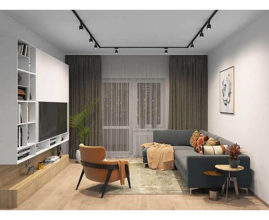 Шинопровод Denkirs DK Track Black TR1003-BK, изображение 4