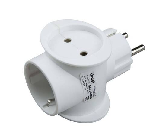 Переходник сетевой Uniel 1гн с/з 2гн б/з Стандарт S-GES3-16TB 06707