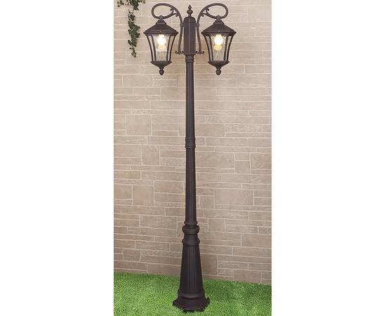 Садово-парковый светильник Elektrostandard Virgo F/2 капучино a031925, изображение 4