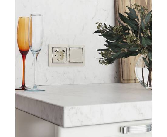 Розетка с заземлением, шторками и USBх2 Werkel слоновая кость W1171503 4690389155833, изображение 5