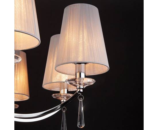 Подвесная люстра Eurosvet 60079/8 хром, изображение 2