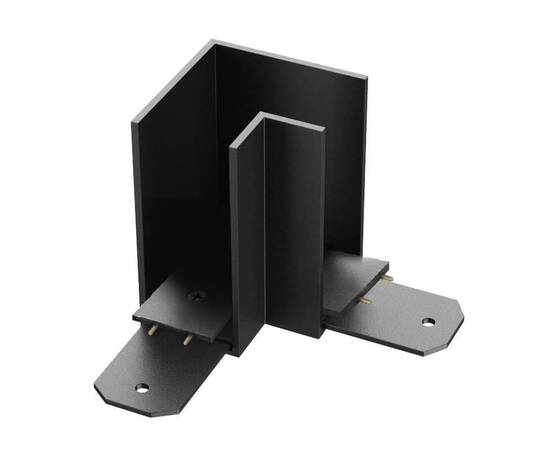 Угловой соединитель для шинопровода Denkirs TR2102-BK