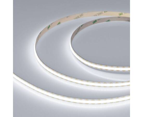 Светодиодная лента Arlight 11W/m 528Led/m CSP холодный белый 5M COB-X528-8mm 12V White6000 041792, изображение 6