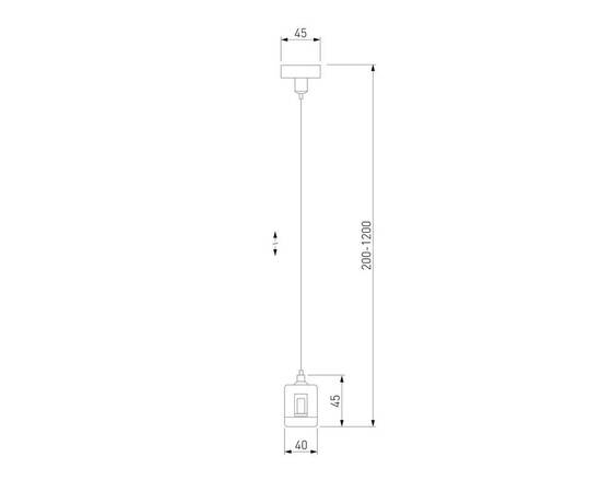 Набор для подвеса с коннектором Elektrostandard Esthetic Magnetic 85157/00 a065441, изображение 2