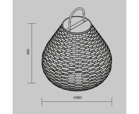 Светильник на солнечной батарее Maytoni Plet OSL599FL-L5B3K, изображение 2