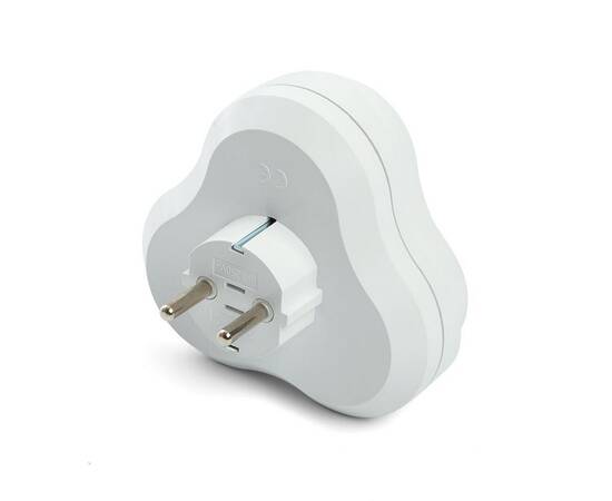 Разветвитель сетевой Stekker 3гн с/з ADP16-23-21 49165, изображение 3
