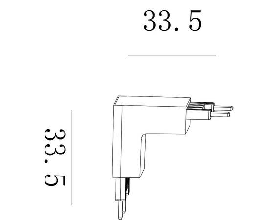 Коннектор SWG PRO CN-SLIM-BL-TL 022068, изображение 2