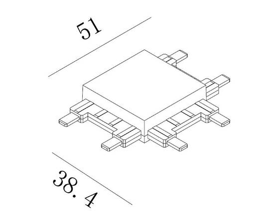 Коннектор SWG PRO CN-SLIM-BL-T 022074, изображение 2