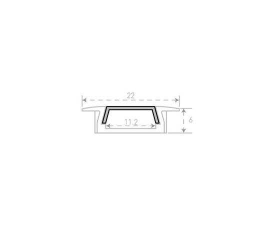 Алюминиевый профиль SWG RC-2206-BL 020195, изображение 4