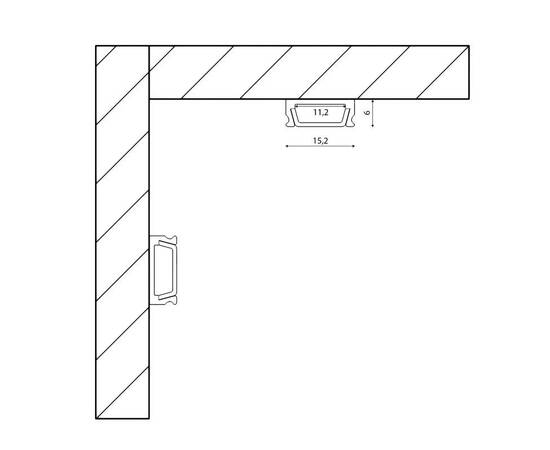 Алюминиевый профиль SWG SF-1506-BL 020193, изображение 5