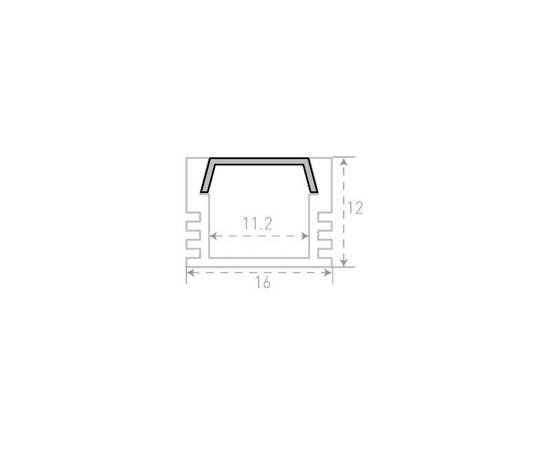 Алюминиевый профиль SWG SF-1612-BL 020194, изображение 6