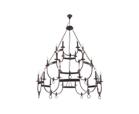 Подвесная люстра Crystal Lux Suerte Brown SP12+6+6