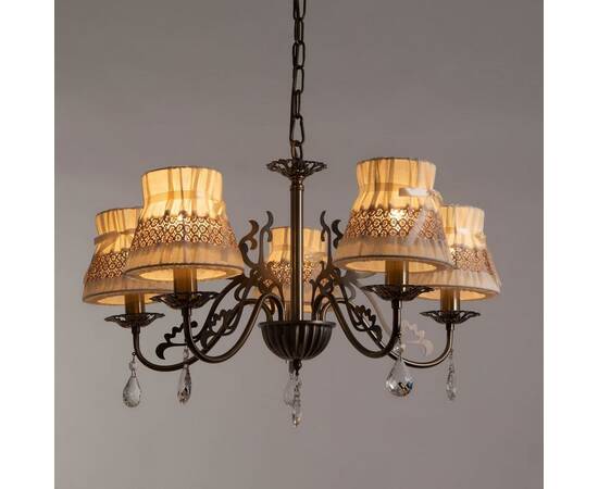 Подвесная люстра Abrasax Emma L.5401-5BR, изображение 2