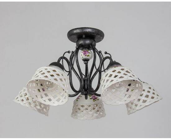 Потолочная люстра Abrasax Emilia MDK9365/5BBlack, изображение 2