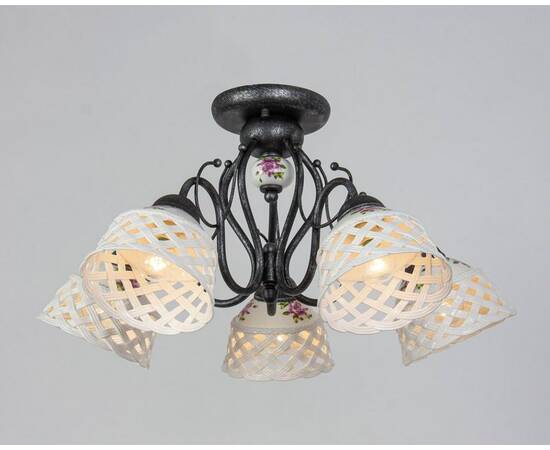 Потолочная люстра Abrasax Emilia MDK9365/5BBlack, изображение 3