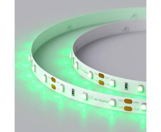 Светодиодная лента Arlight 4,8W/m 60LED/m 2835SMD зеленый 5M 010520(2)