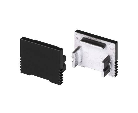 Набор заглушек Arlight SL-Slim-H13M Black глухая 034001