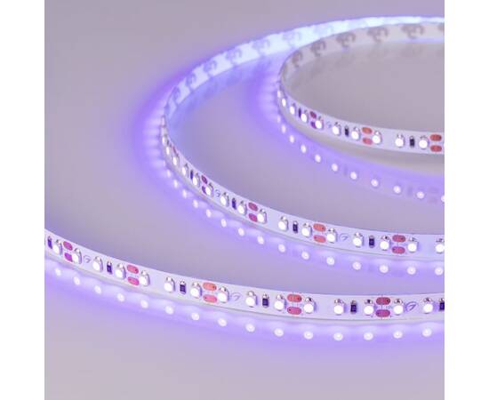 Светодиодная лента Arlight 9,6W/m 120LED/m 2835SMD ультрафиолет 5M 012812(2), изображение 2