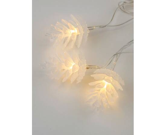 Светодиодная гирлянда Uniel Шишки 220V теплый белый ULD-S0500-050/DTA Warm White IP20 Pine Cones UL-00007192, изображение 2