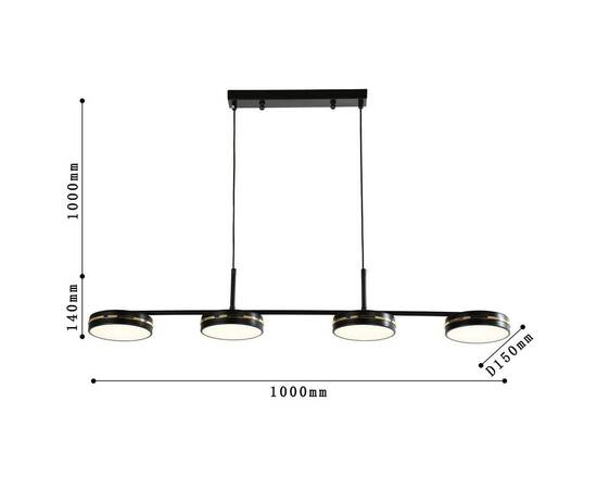 Подвесная люстра F-Promo Disco 4042-4P, изображение 6
