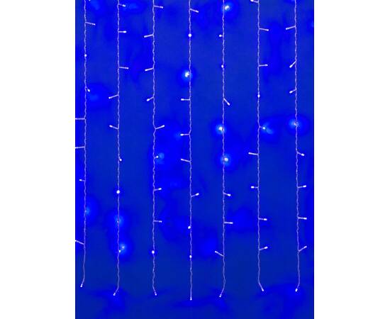 Светодиодная гирлянда Uniel занавес 220V синий ULD-C2030-240/DTA BLUE IP20 07942, изображение 7