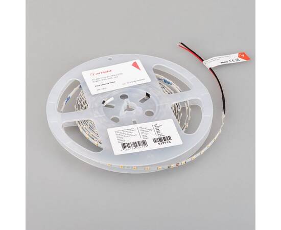 Светодиодная лента Arlight 5W/m 80LED/m 2835SMD теплый белый 5M RT-A80-5mm 24V Warm2700 037793, изображение 4