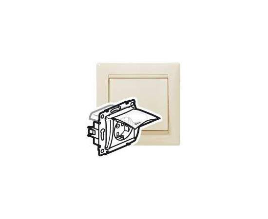Розетка 2К+3 Legrand Valena 16A 250V слоновая кость 695640