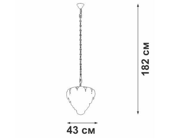 Подвесная люстра Vitaluce V5834-9/10, изображение 4