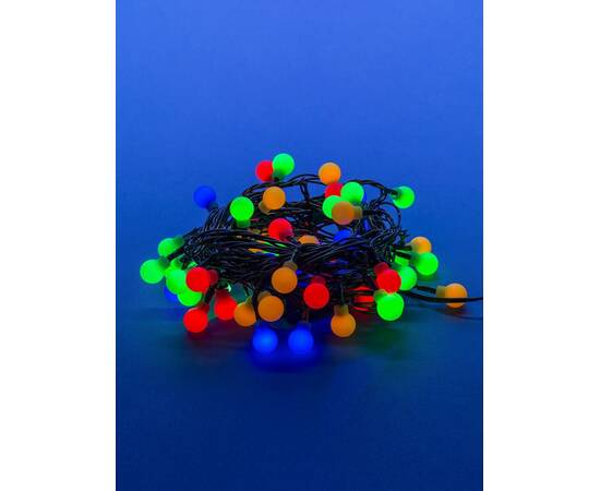 Светодиодная гирлянда Uniel Шарики 220V разноцветный ULD-S0540-060/DGA MULTI IP20 COLORBALLS 07928, изображение 5