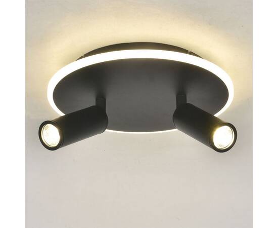 Потолочный светодиодный светильник Escada 20046SMA/02LED BK, изображение 2