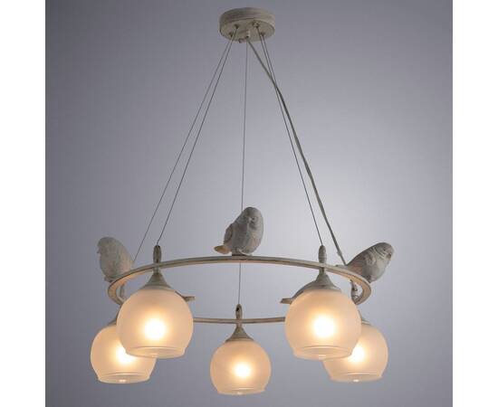 Подвесная люстра Arte Lamp Gemelli A2150SP-5WG, изображение 4
